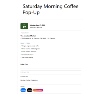 DevLux Events Plugin