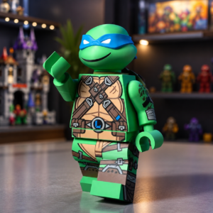 TMNT Leonardo Modular Figure 16" Lego Model