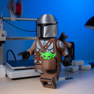 The Mandalorian & Grogu Modular Figure Set