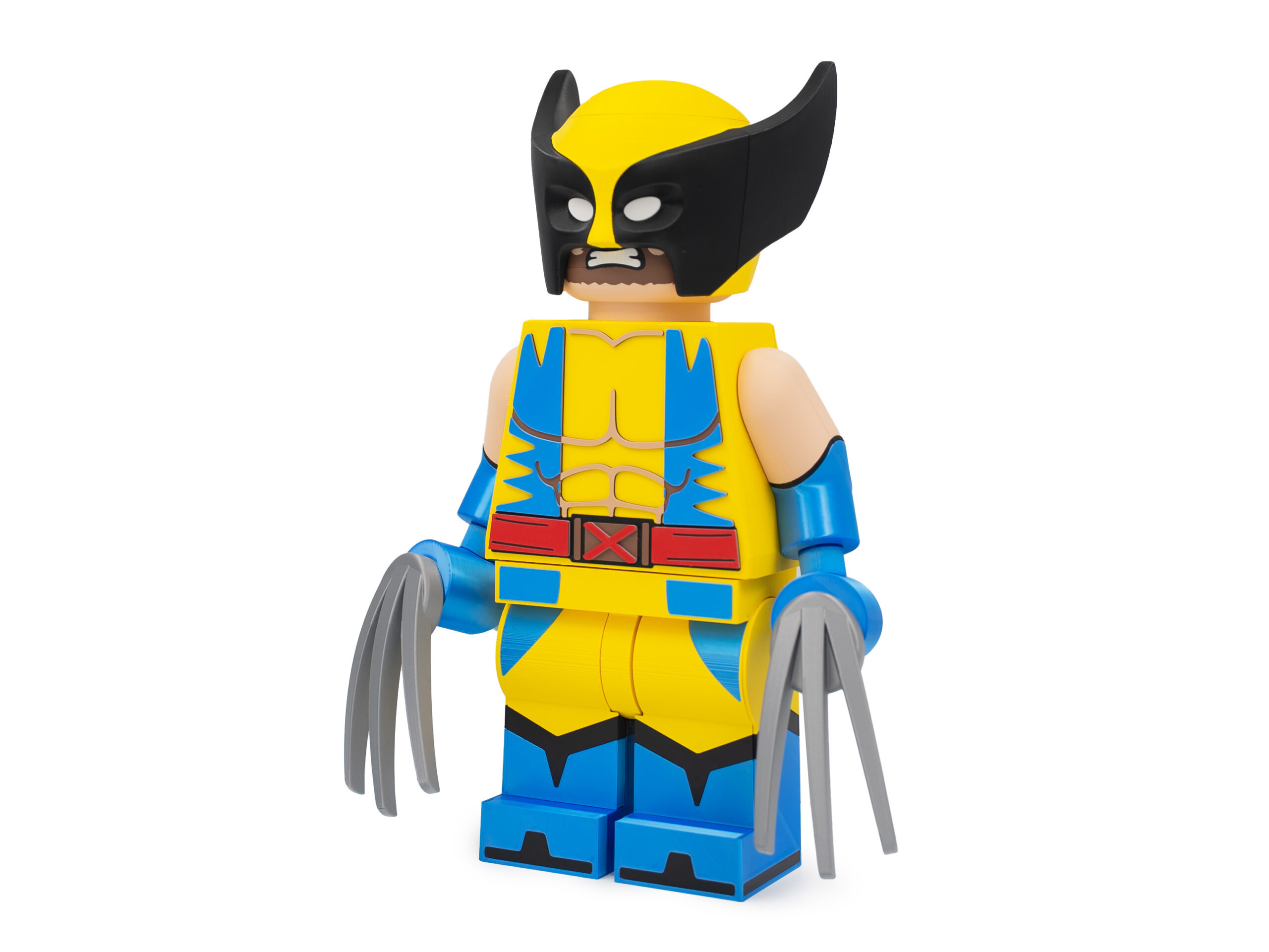 Wolverine Modular Figure Lego Model - Image 2