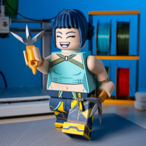 Pop Star Slayer: Kpop Zoey Modular Figure