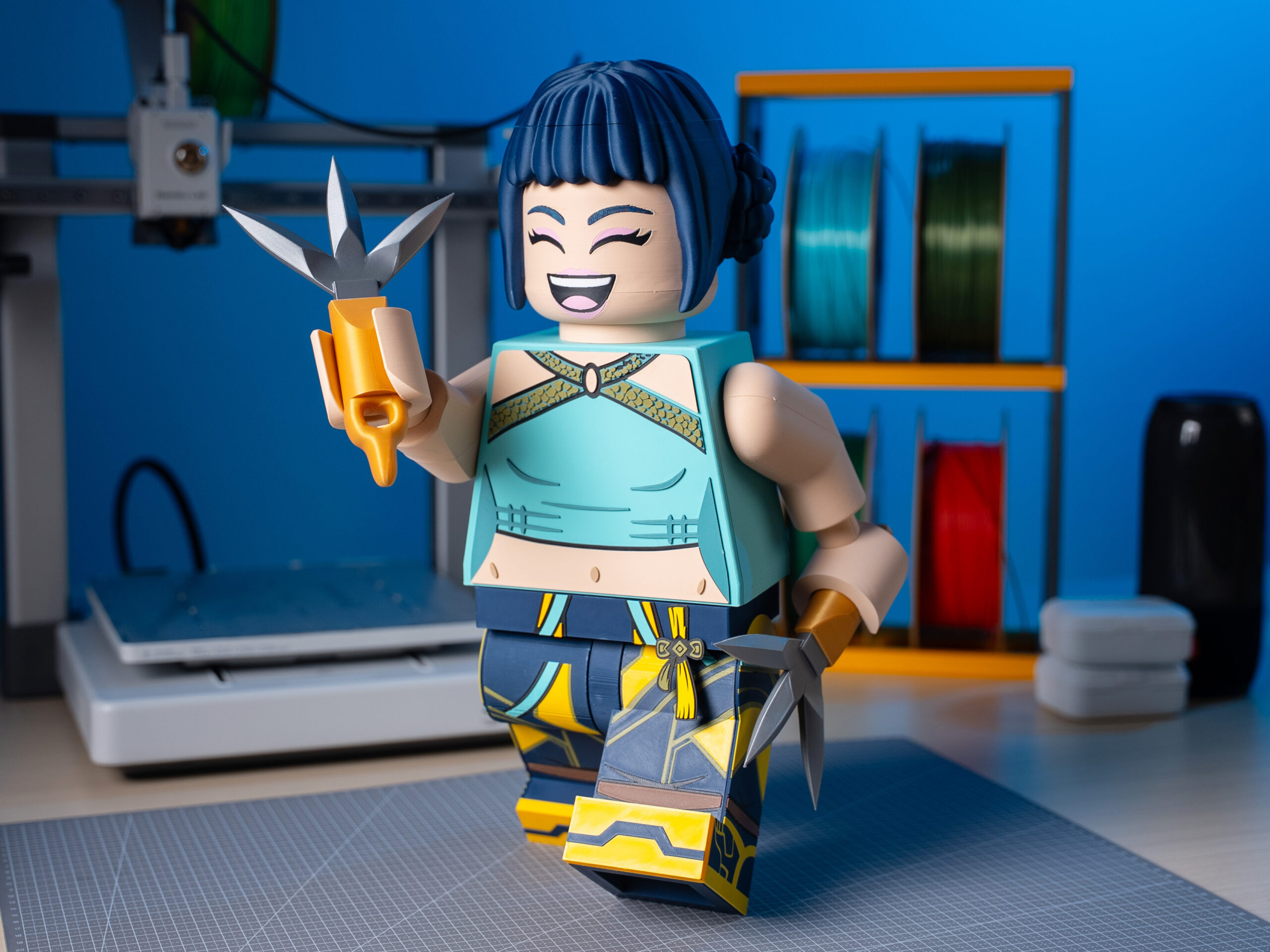 Pop Star Slayer: Kpop Zoey Modular Figure